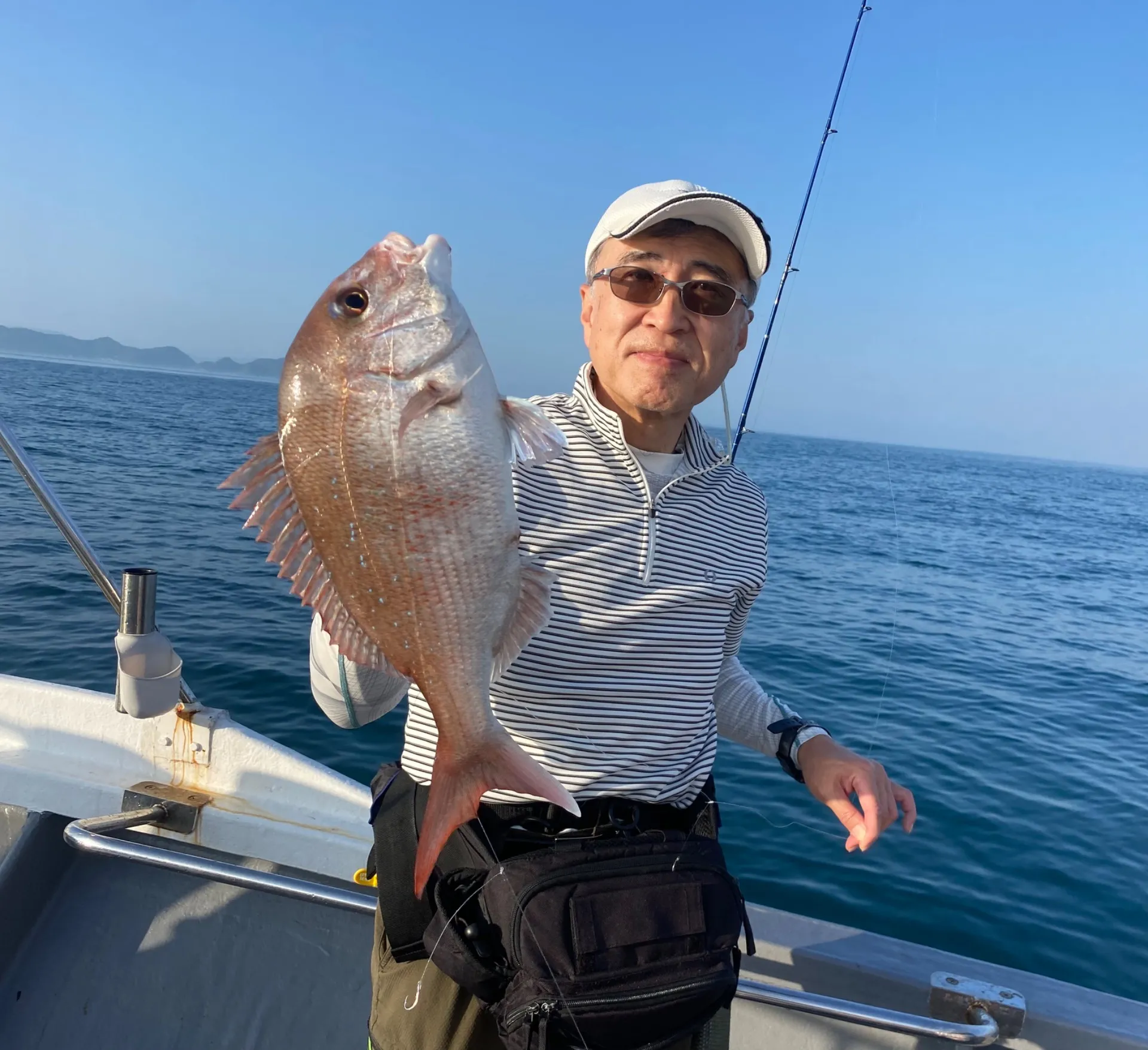 落とし込み便で出船