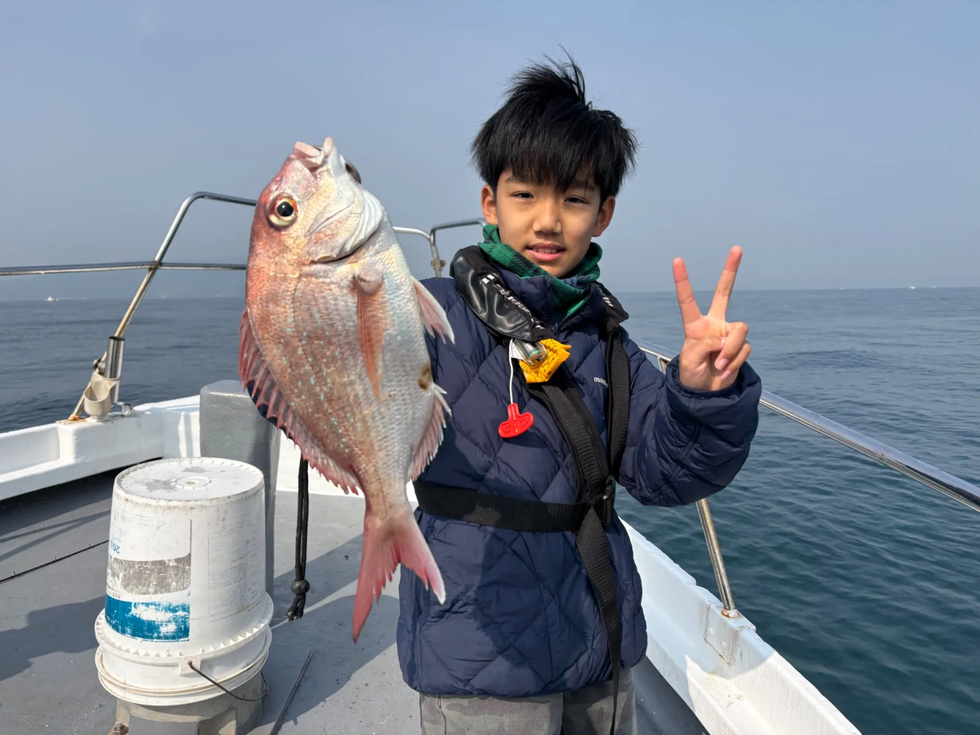 タイラバ便で出船❣️