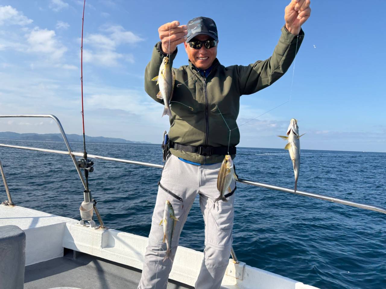 落とし込み釣果