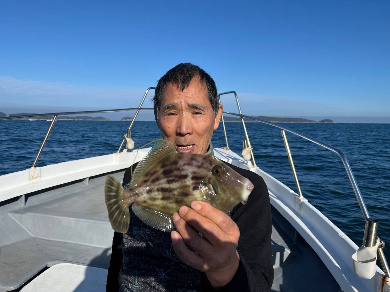 カワハギ便で出船