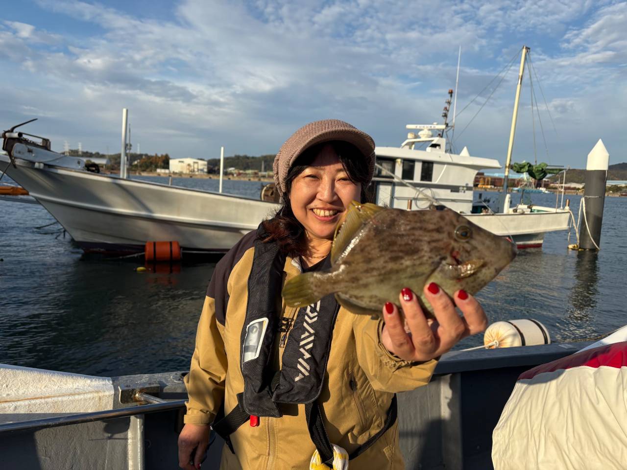 カワハギ&太刀魚便❣️