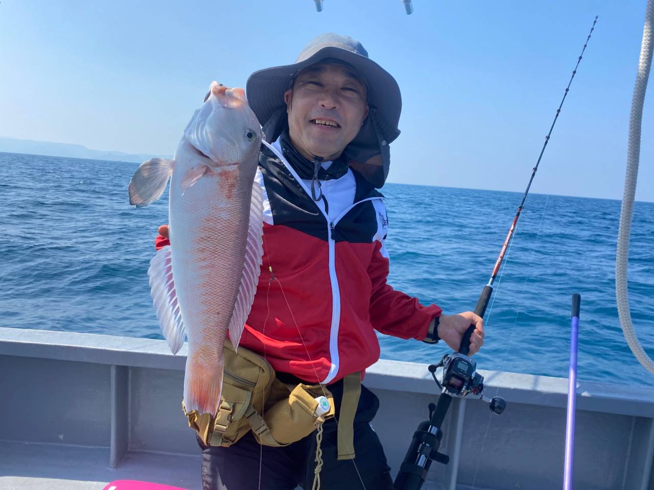 白甘鯛便で出船！