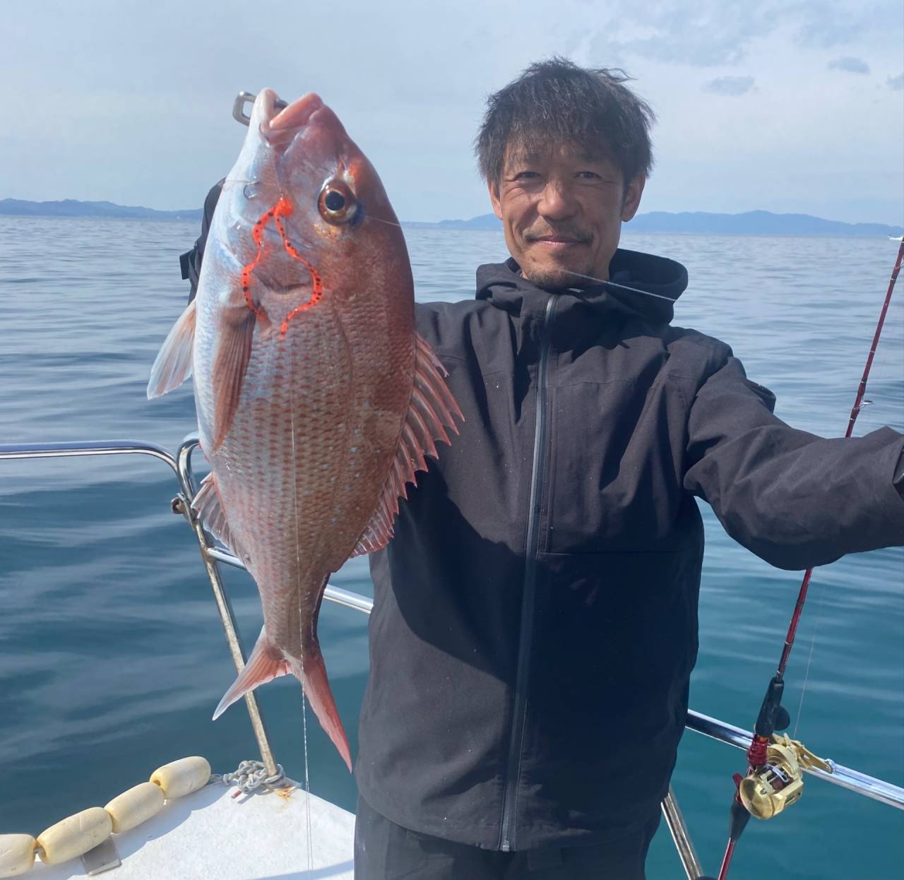 鯛ラバ便で出船❣️