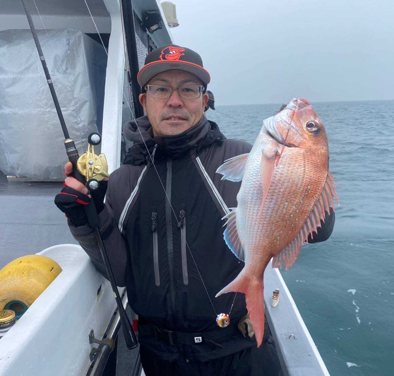 鯛ラバ便で出船