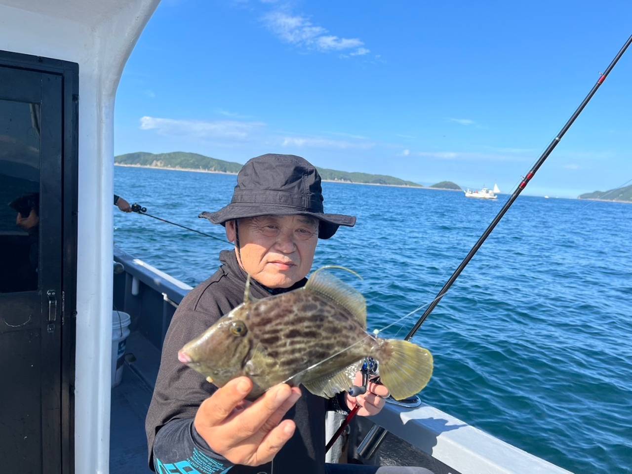 太刀魚&カワハギリレー便❣️