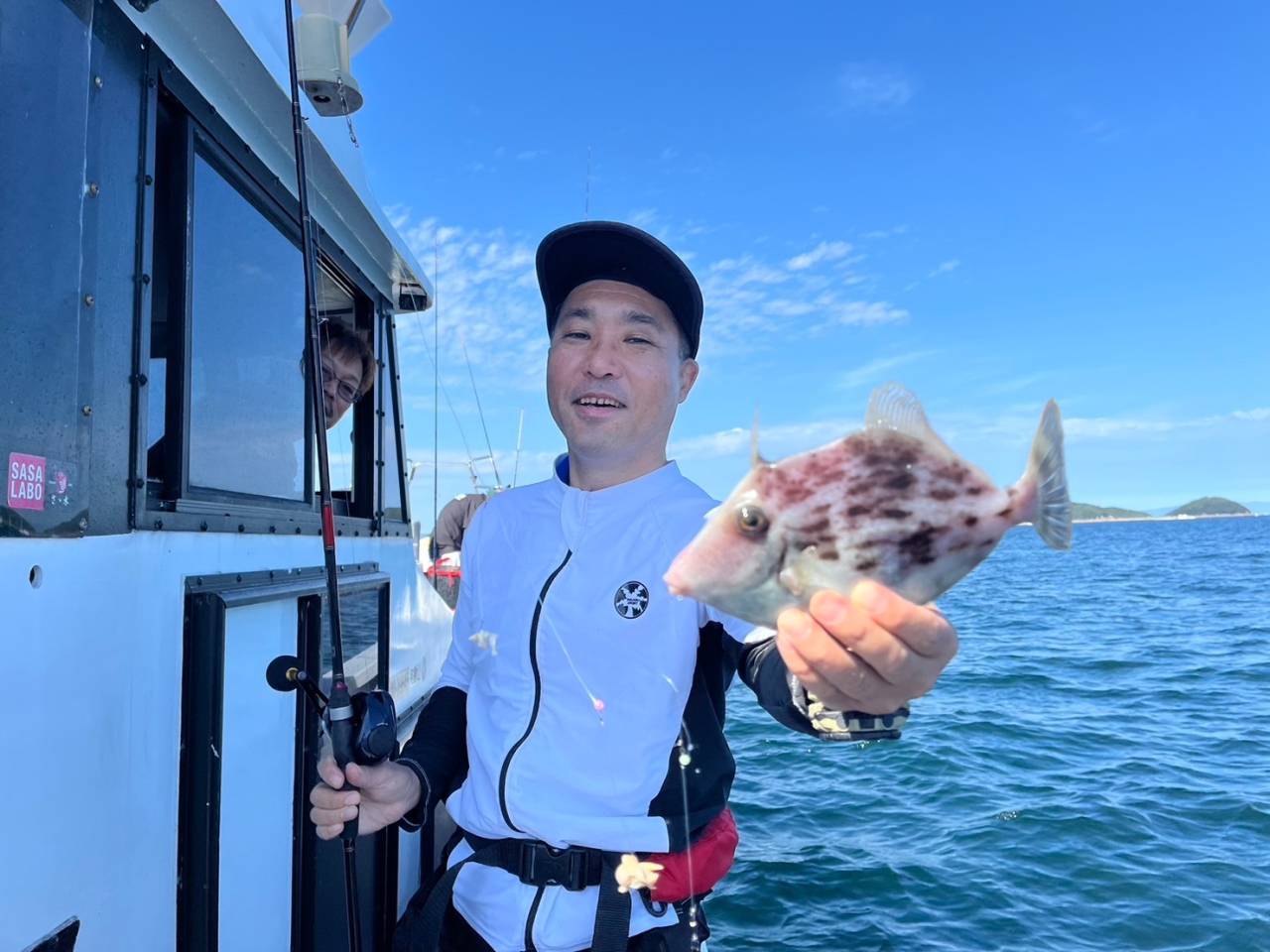 太刀魚&カワハギリレー便❣️