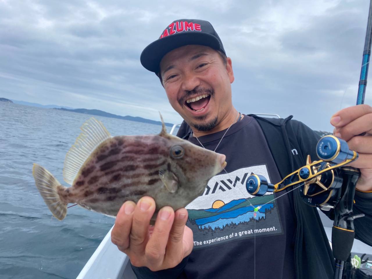 太刀魚&カワハギリレー便❣️