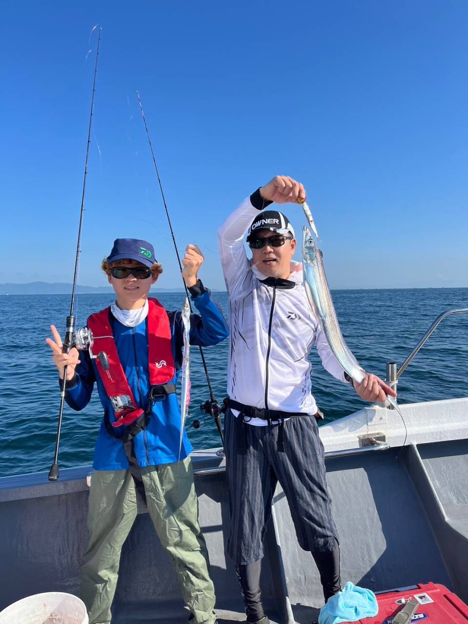 太刀魚ジギング&太刀魚テンヤ便❣️
