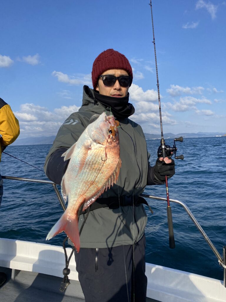 鯛ラバ便で出船❣️ 3月9日