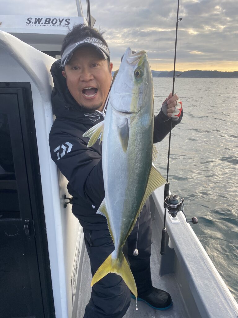 鯛ラバ便で出船❣️ 1月6日