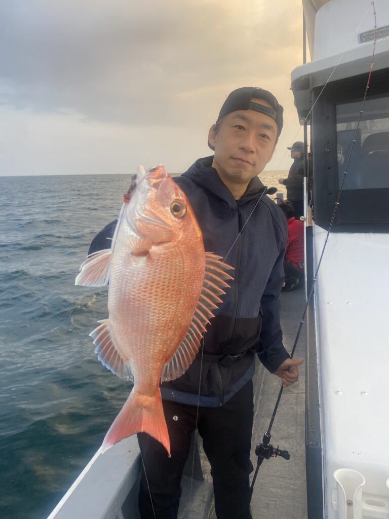 鯛ラバ便で出船❣️ 11月24日