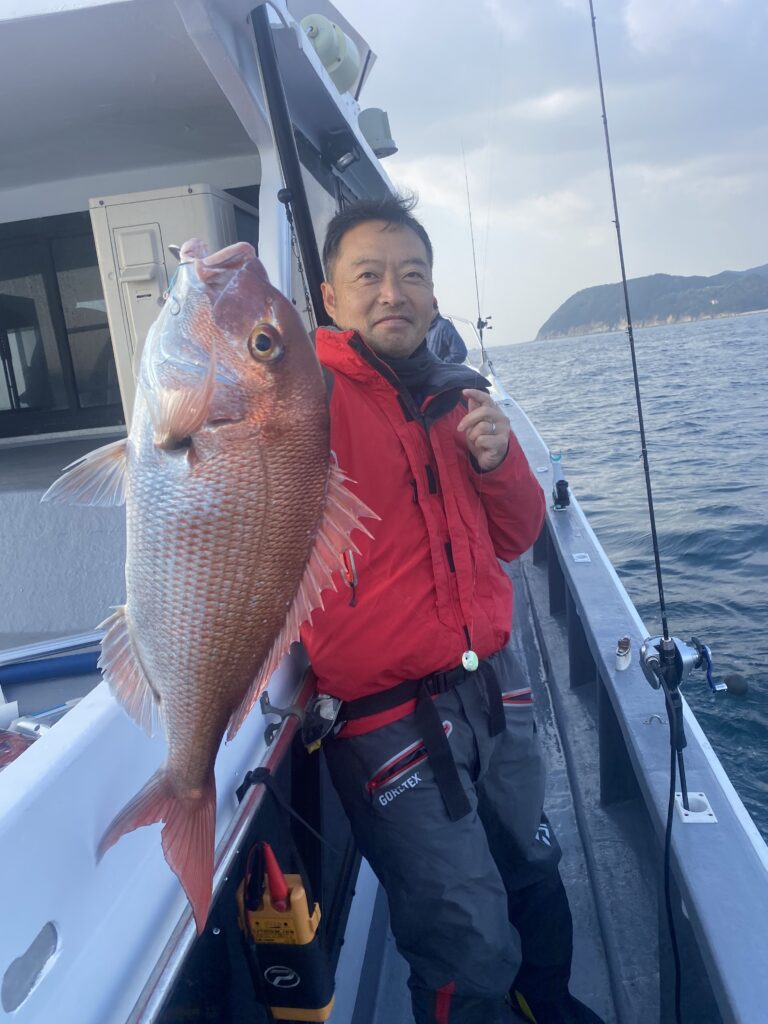 鯛ラバ便で出船❣️ 11月24日