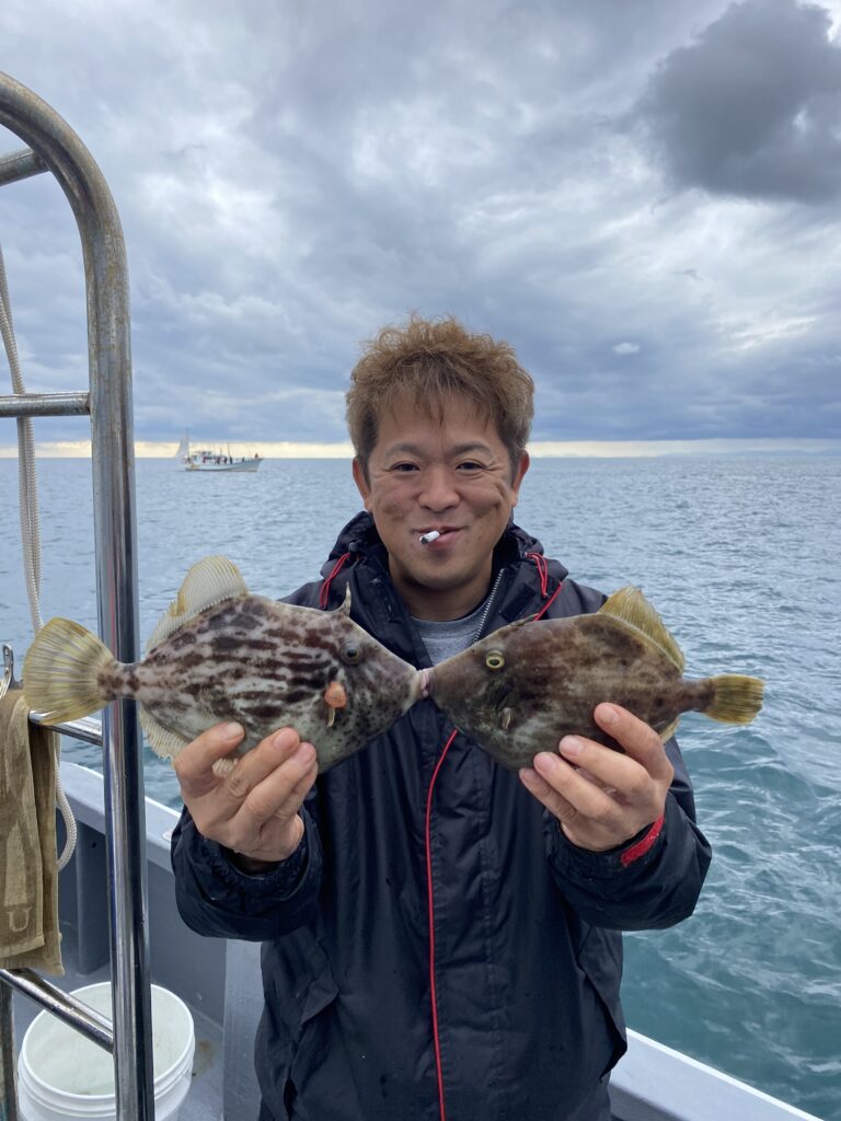 ジギング&カワハギ便！ 11月12日