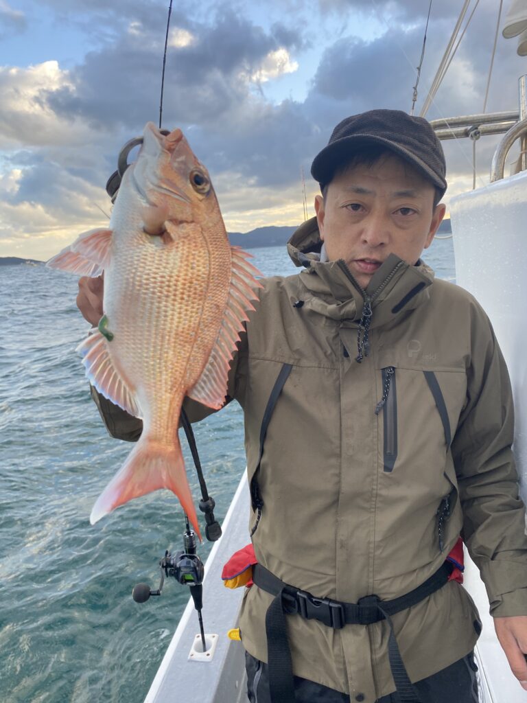 鯛ラバ&カワハギリレー便❣️ 10月30日