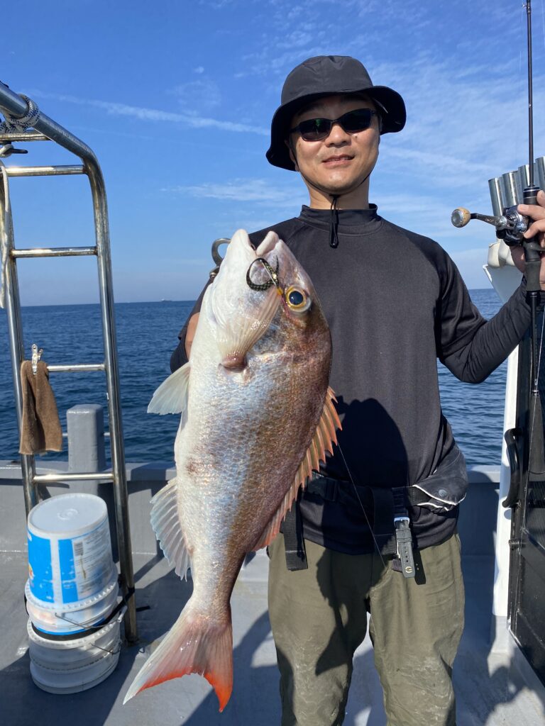 鯛ラバ&太刀魚ジギング便❣️ 10月19日