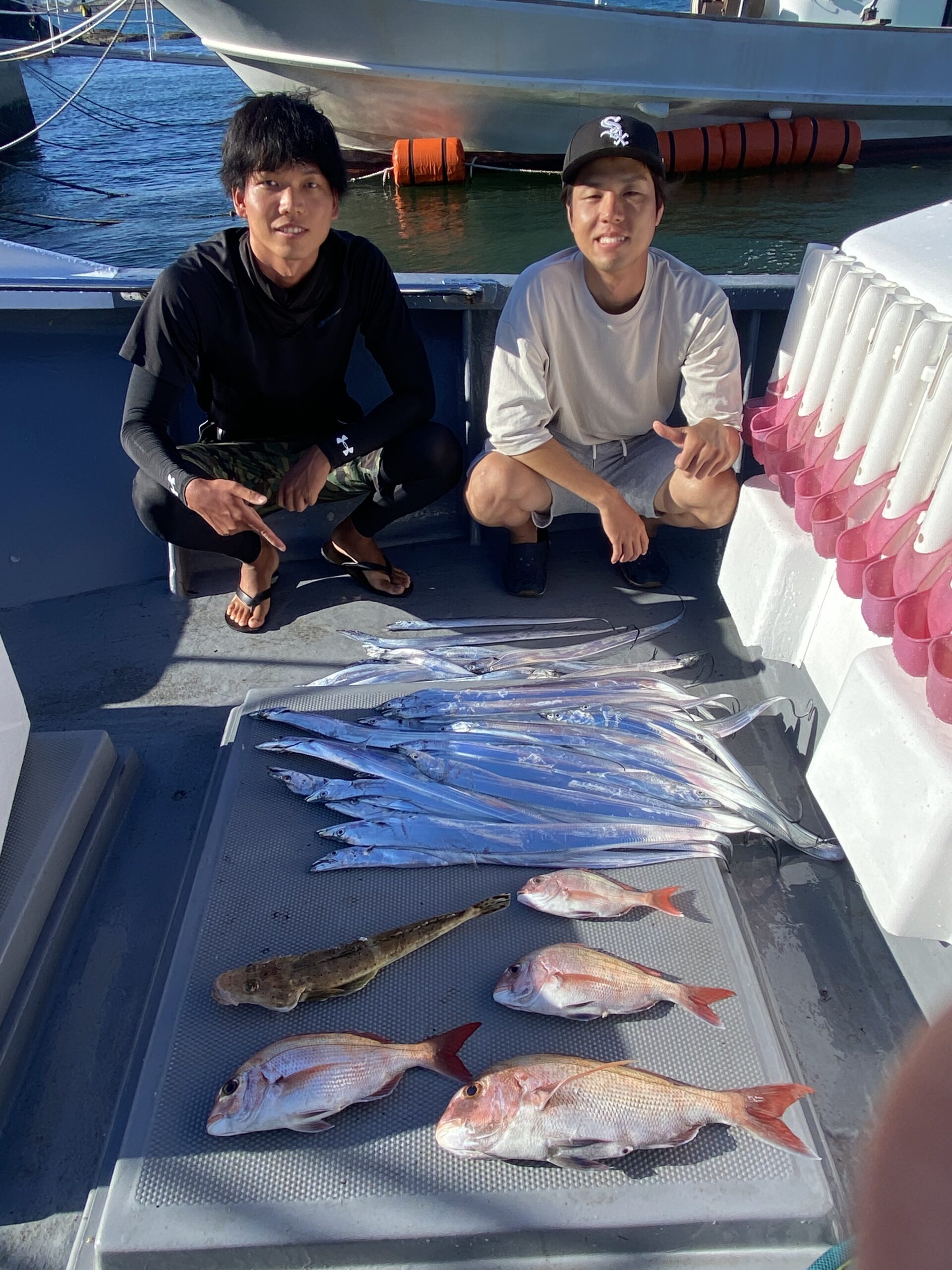 太刀魚ジギング&鯛ラバ便！ 9月16日