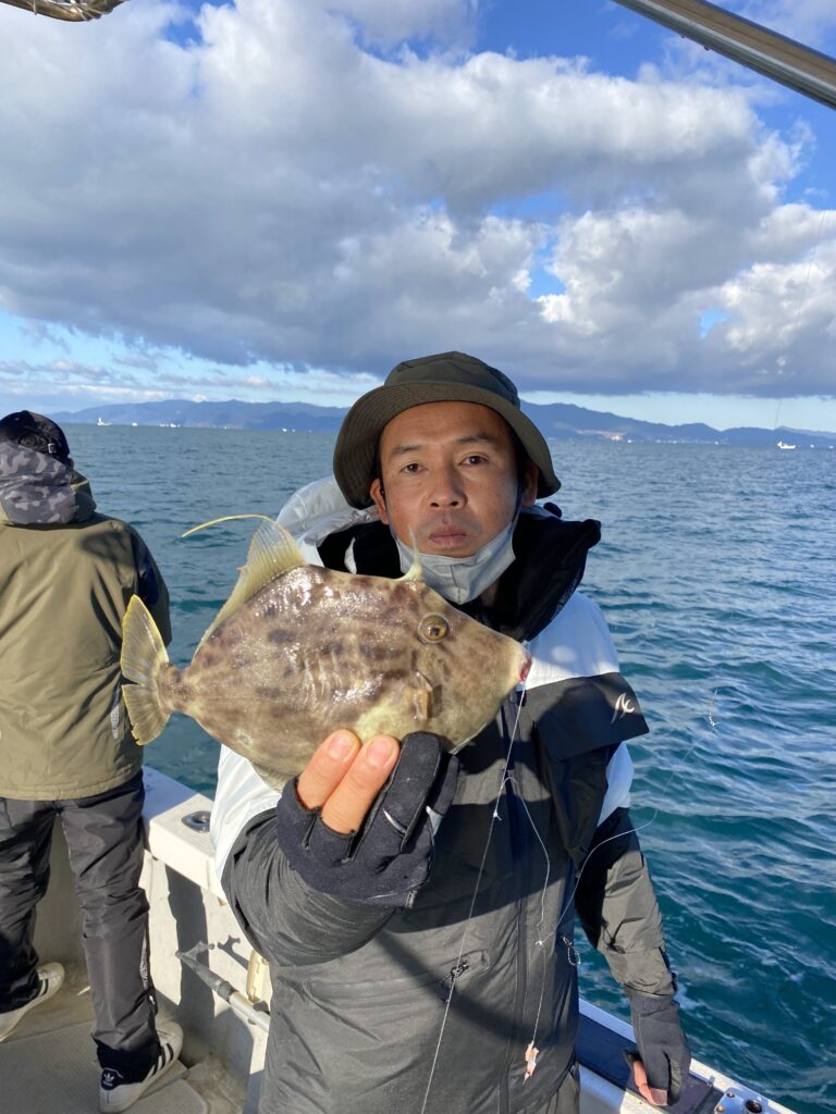 カワハギ&鯛ラバ便❣️ 11月6日