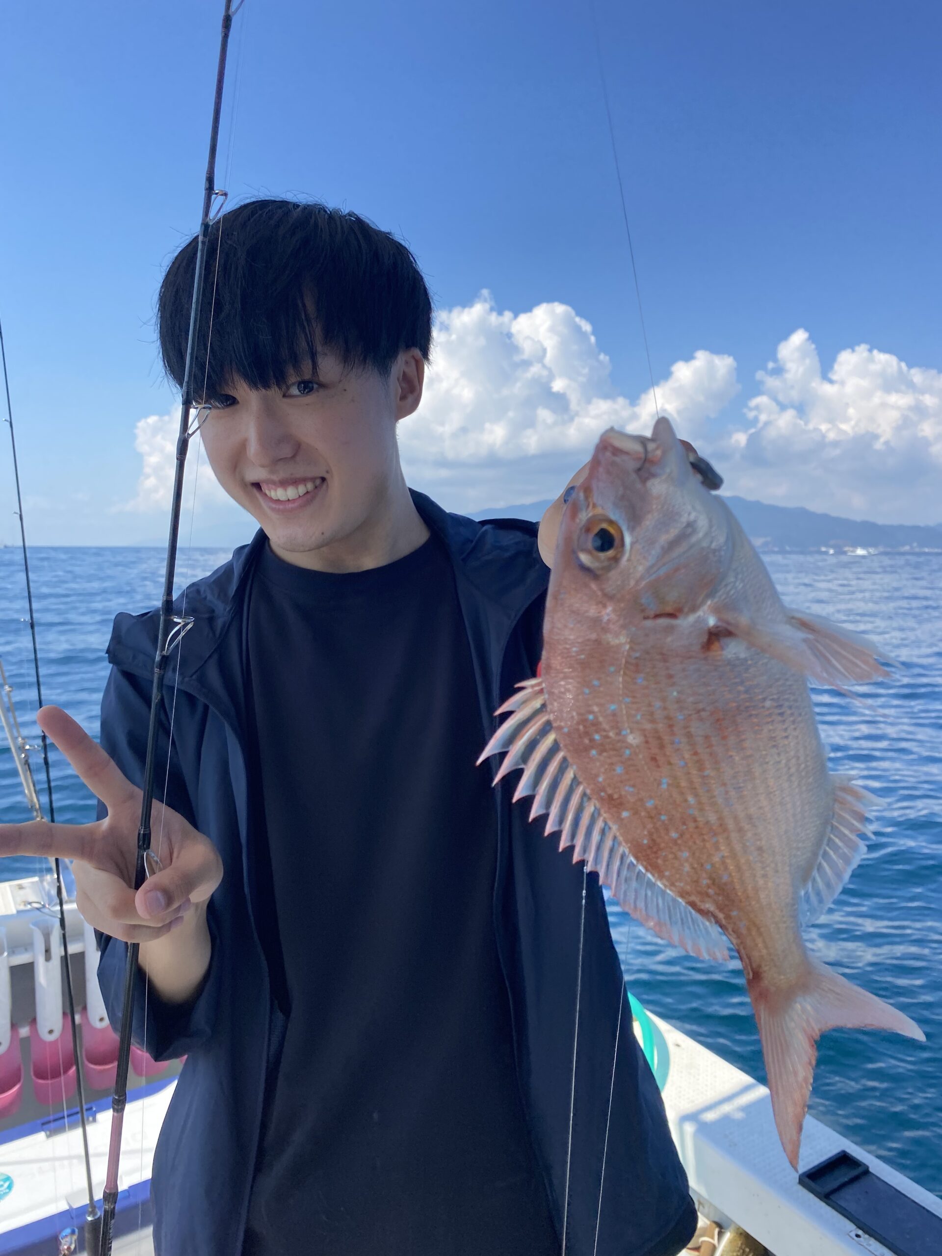 鯛ラバ便で出船❣️ 10月1日