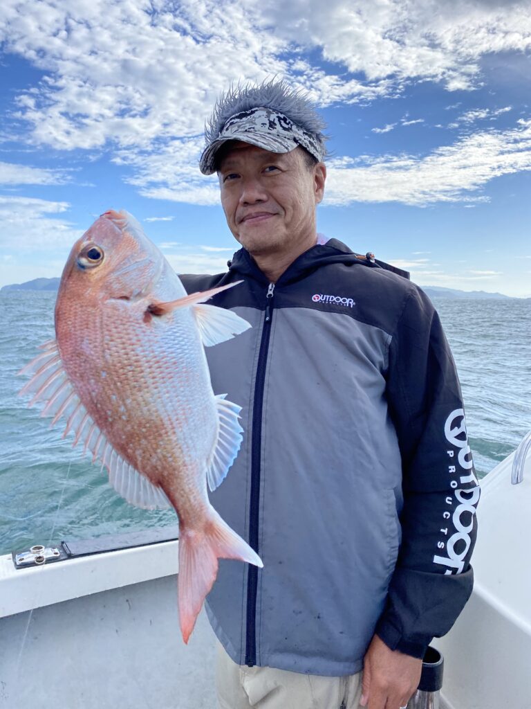 鯛ラバ便で出船❣️ 9月25日