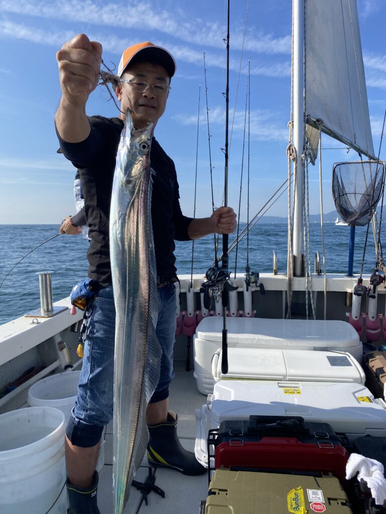 太刀魚&クログチ便で出船❣️ 9月14日