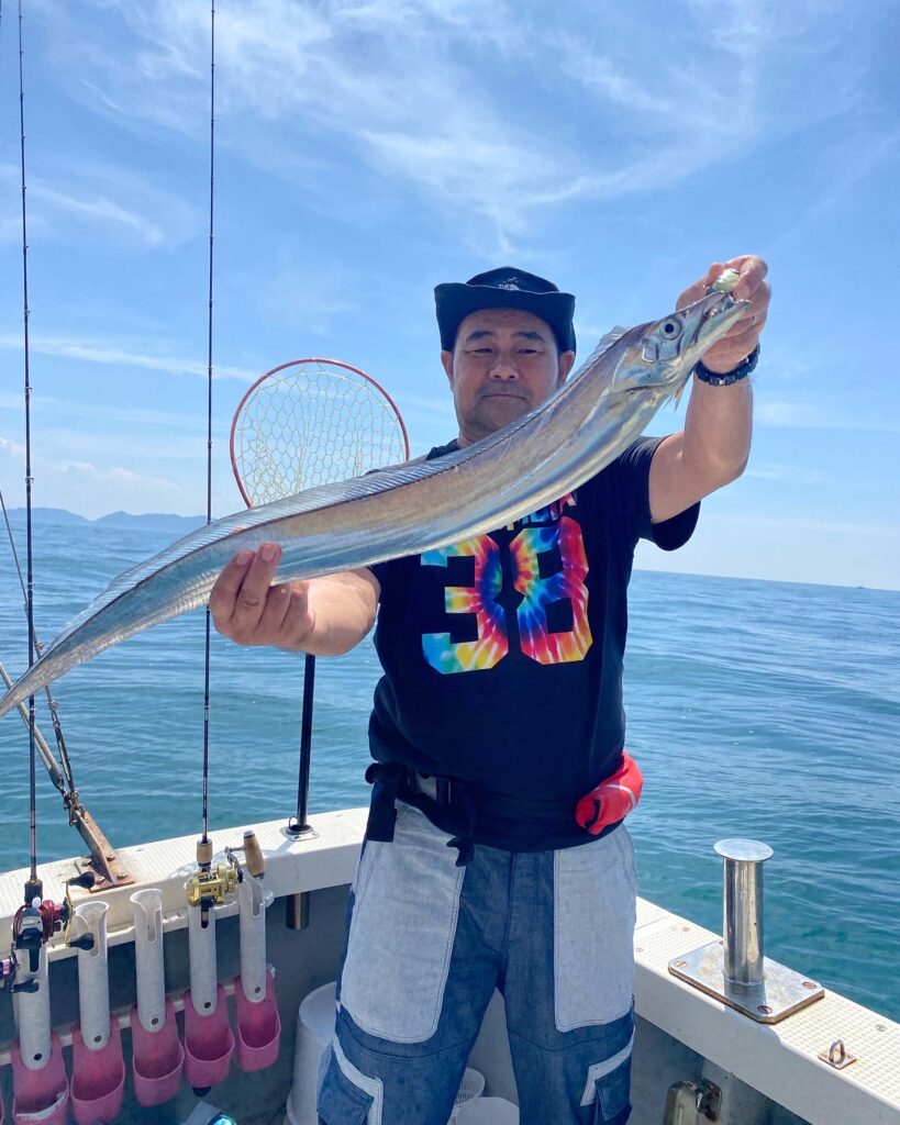 太刀魚&クログチ便で出船❣️ 9月14日