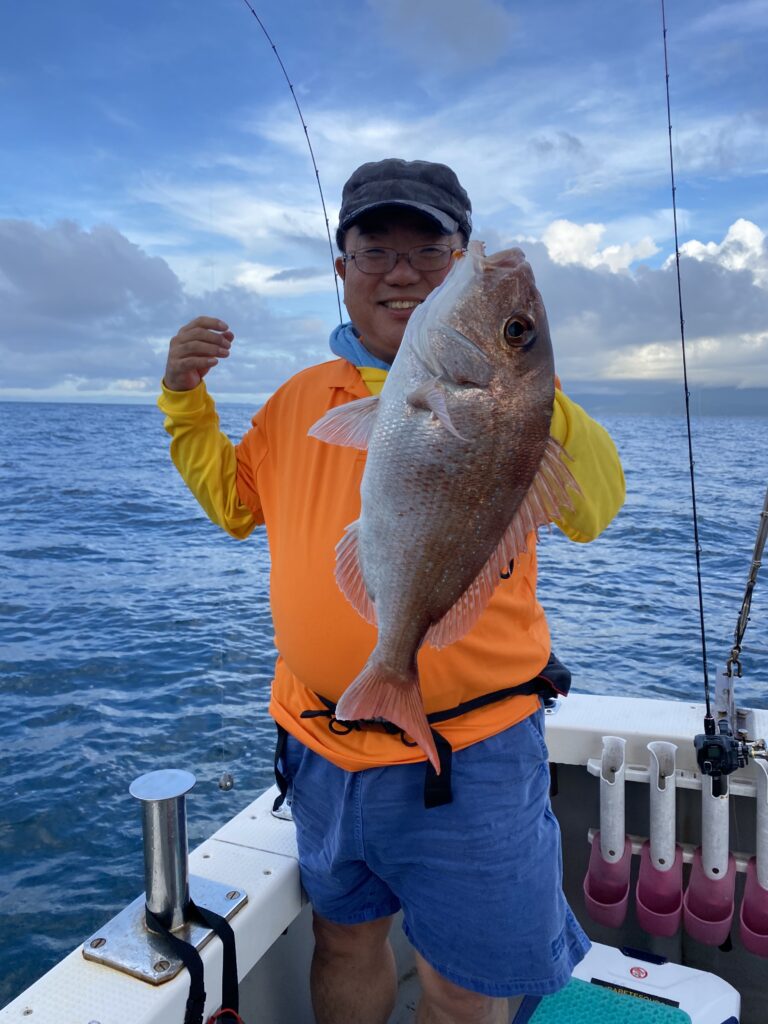 鯛ラバ便で出船❣️ 8月11日