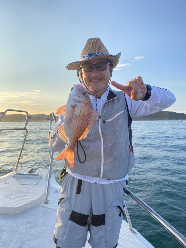 鯛ラバ便で出船❣️ 7月2日