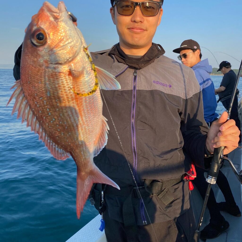 鯛ラバ便で出船❣️ 7月2日