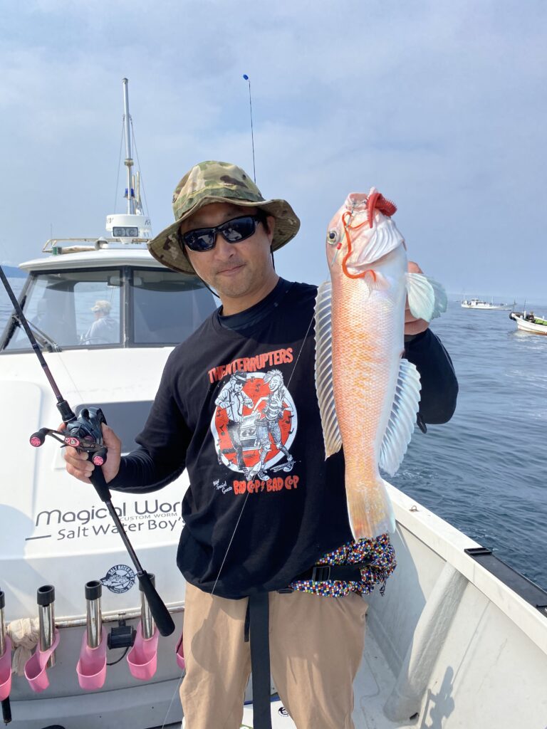 白甘鯛の甘ラバで出船❣️ 6月19日