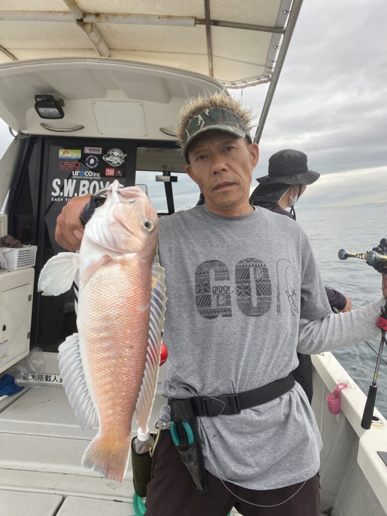 白甘鯛メインの甘ラバで出船‼️6月18日