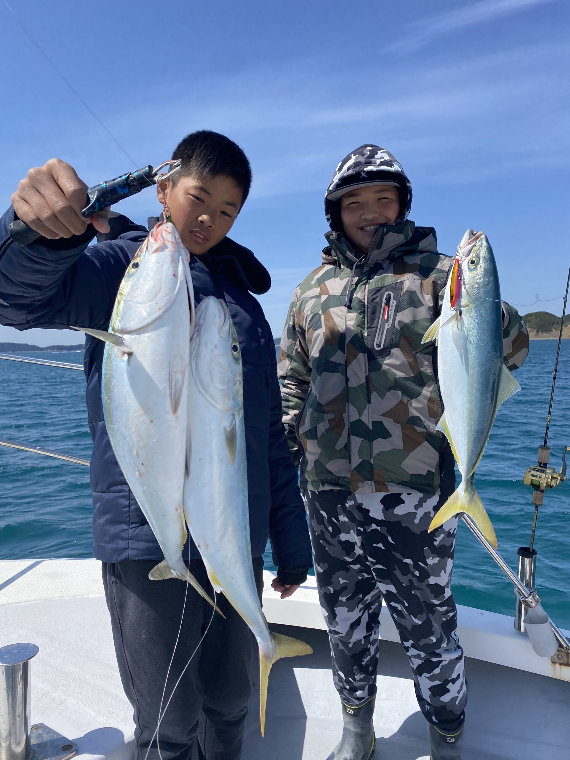 鯛ラバ&ジギング便❣️4月5日