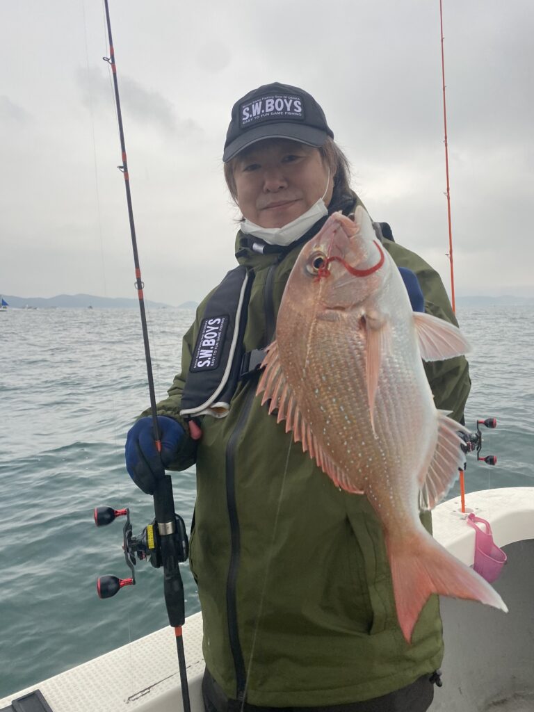 【釣果情報】鯛ラバ便❣️