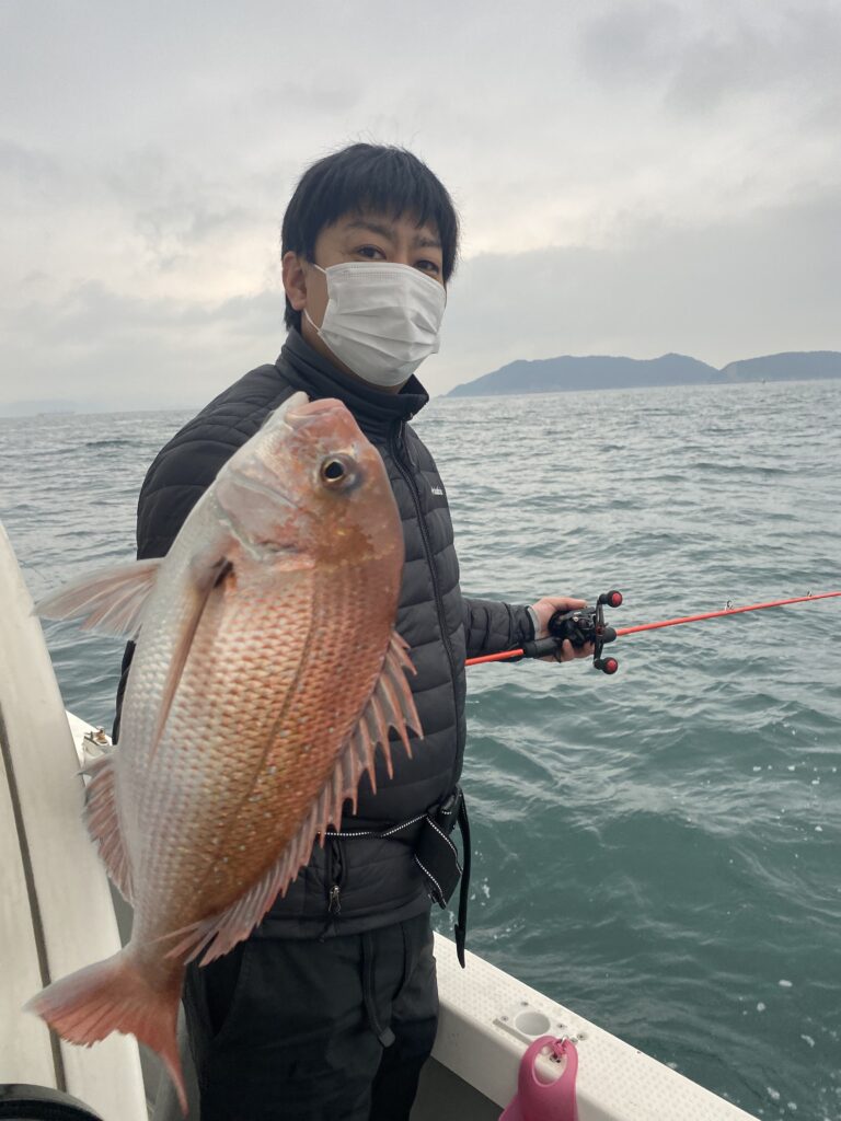 【釣果情報】鯛ラバ便❣️