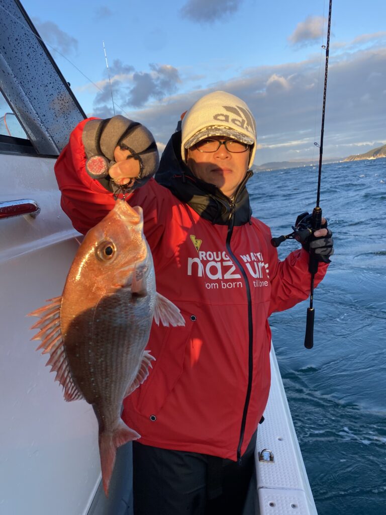 鯛ラバ便で出船❣️