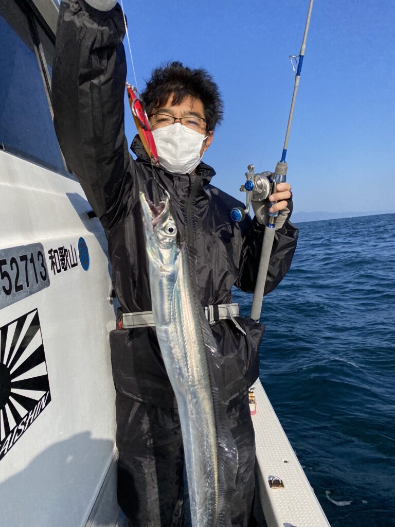 太刀魚ジギング&鯛ラバ❣️