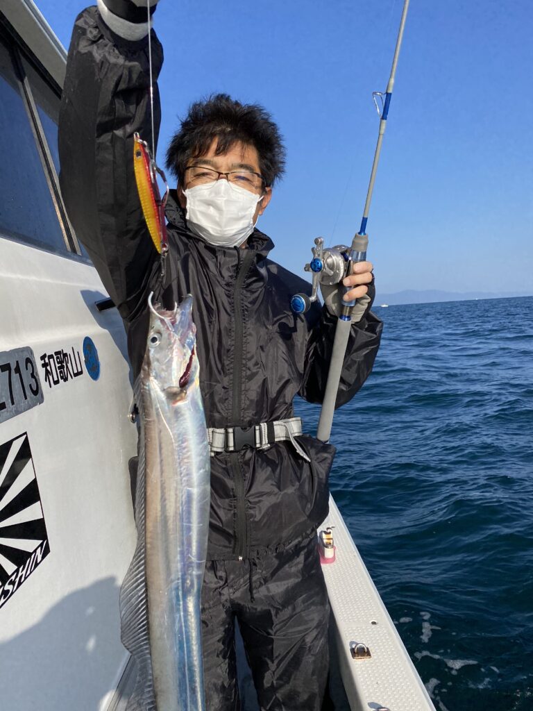 太刀魚ジギング&鯛ラバ❣️