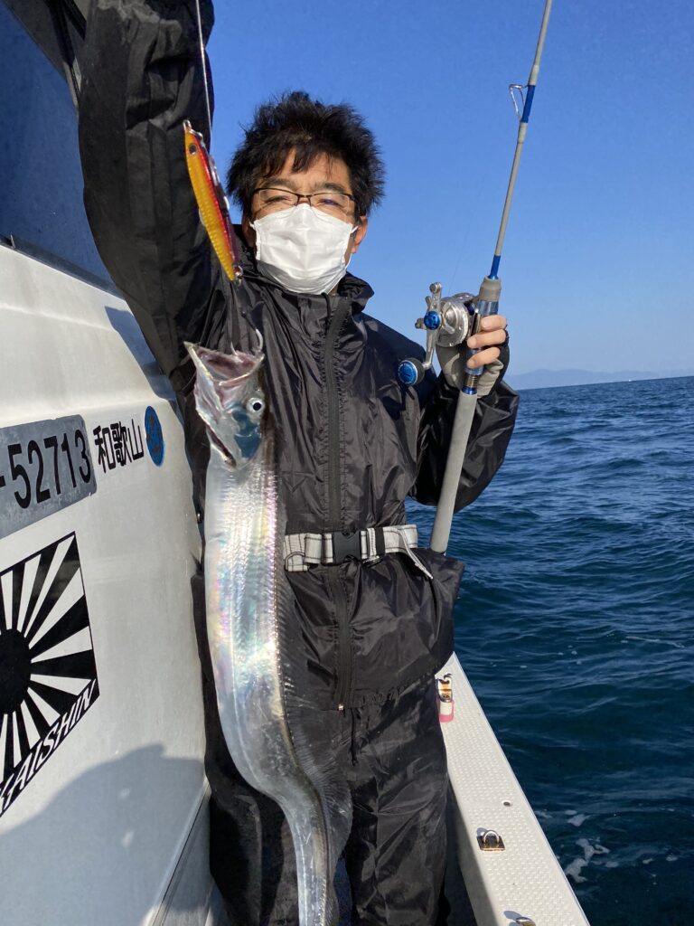 太刀魚ジギング&鯛ラバ❣️