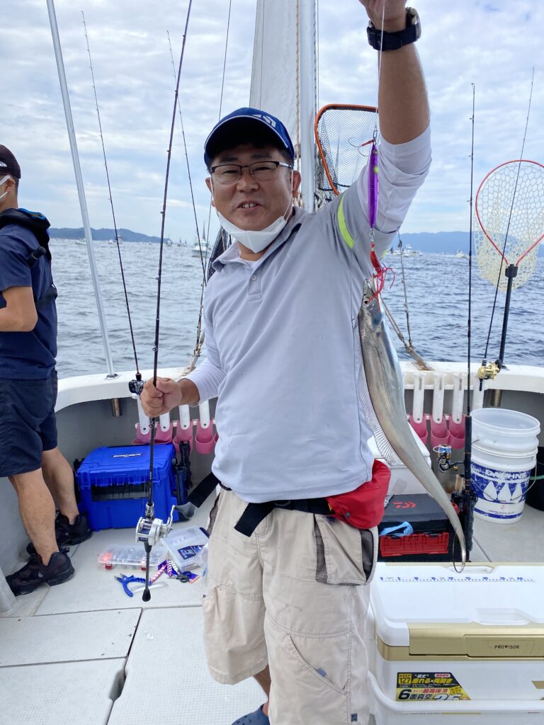 太刀魚ジギング&鯛ラバ便❣️