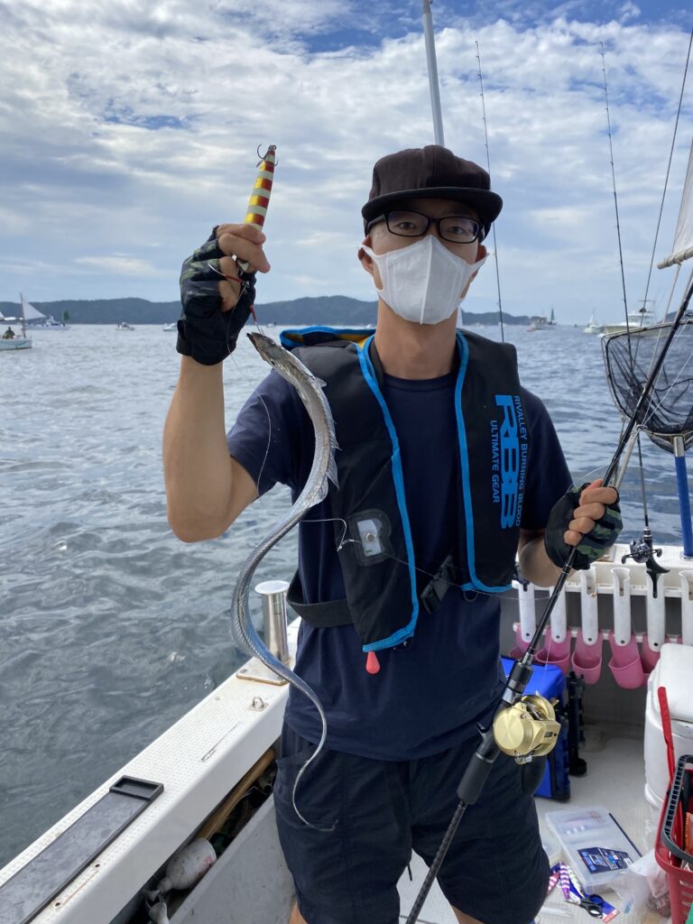 太刀魚ジギング&鯛ラバ便❣️