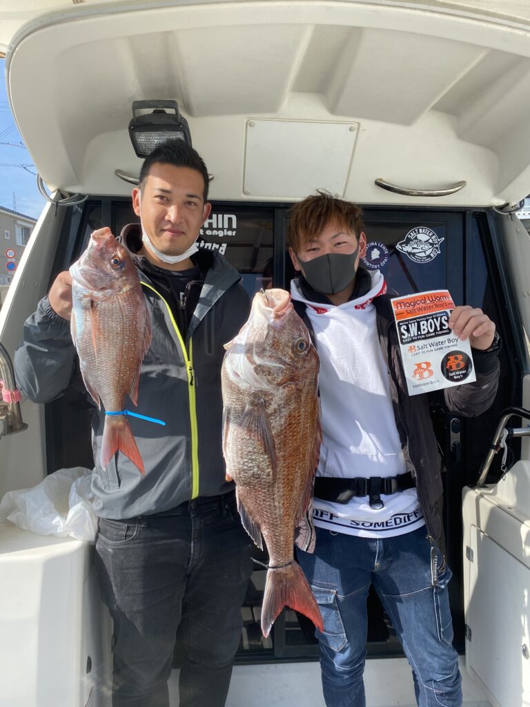 タイラバ 27日の釣果