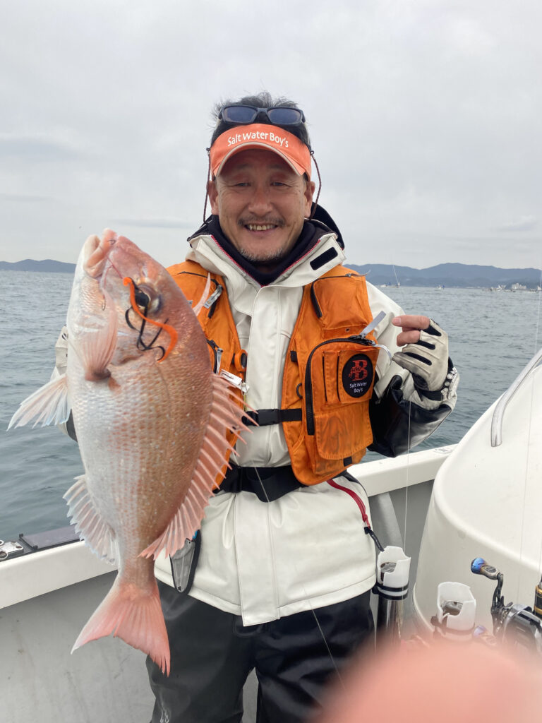 鯛ラバ3月12日