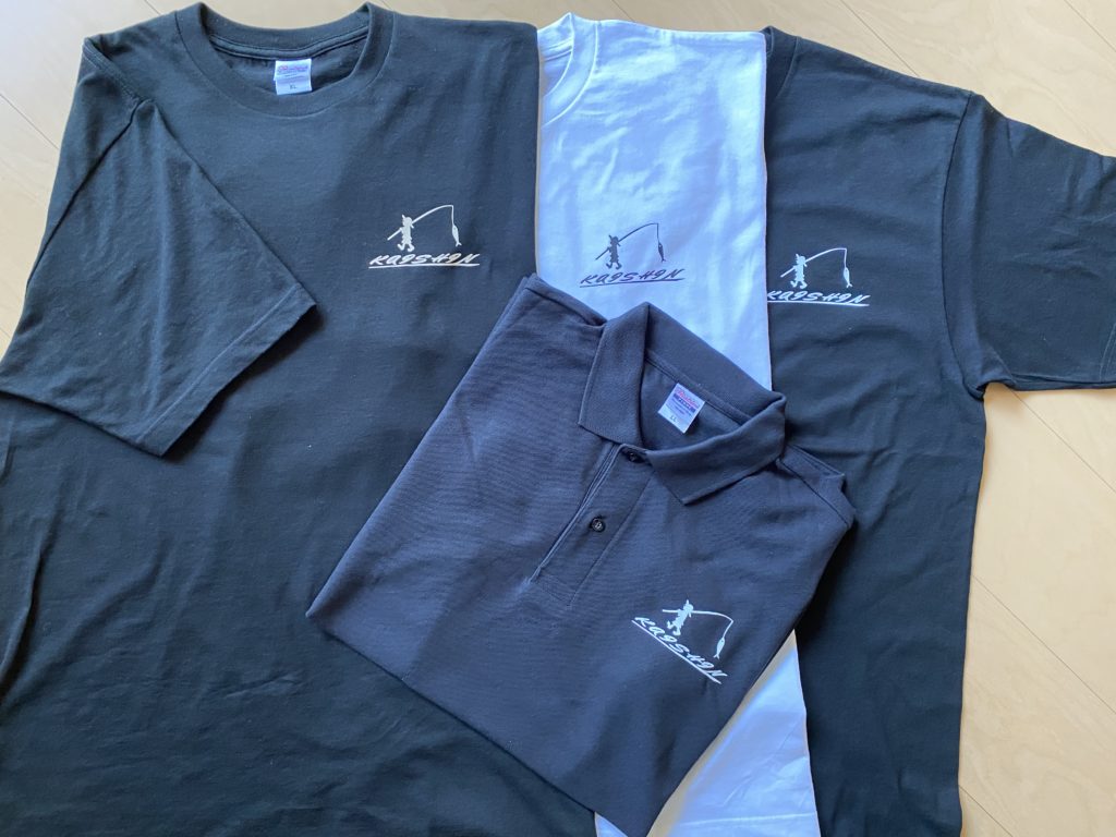 kaishin&SWBコラボTシャツ、ポロシャツ完成??